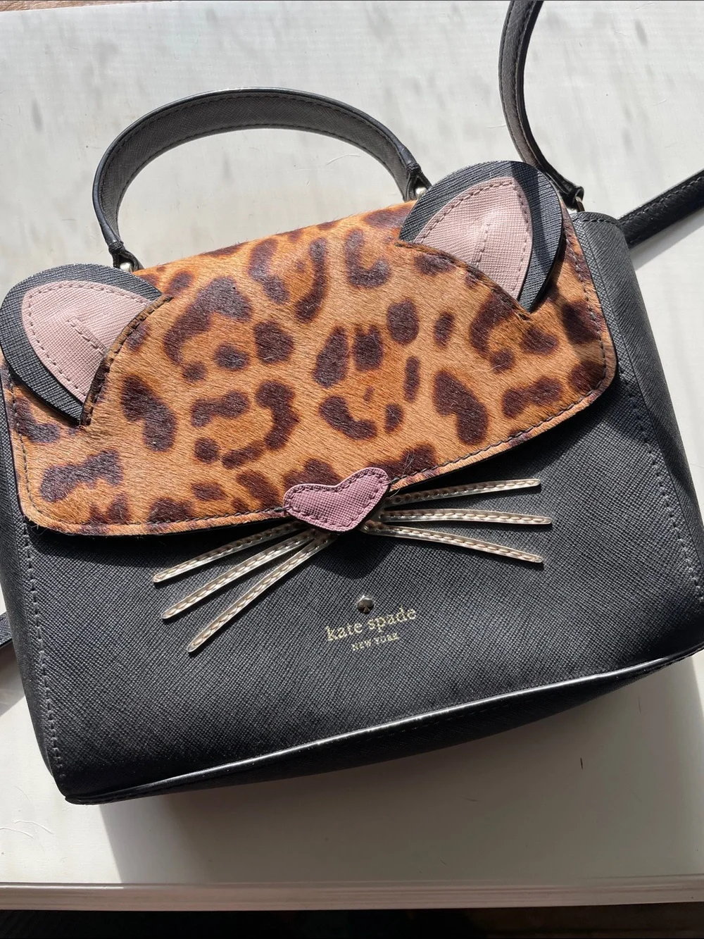 kate spade Run Wild Leopard Kerrie Crossbody